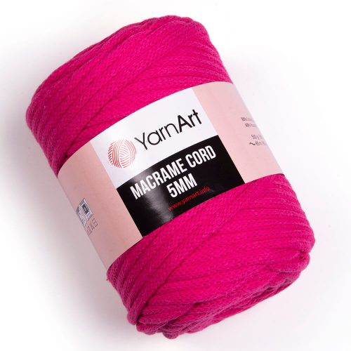 Yarnart Macrame Rope 5 mm zsinórfonal - 771 pink